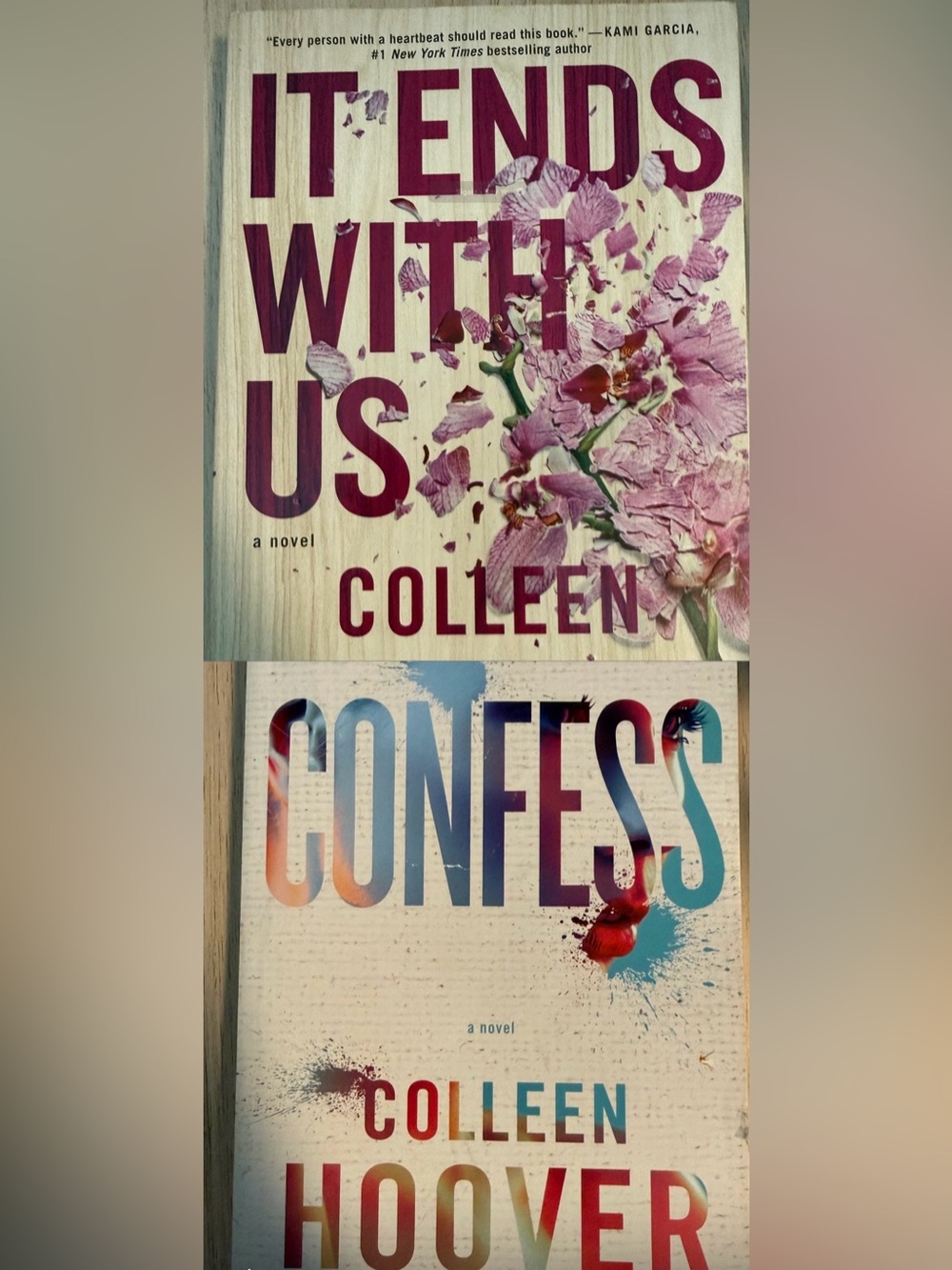 📚 Colleen Hoover set of 2 books [paperback]